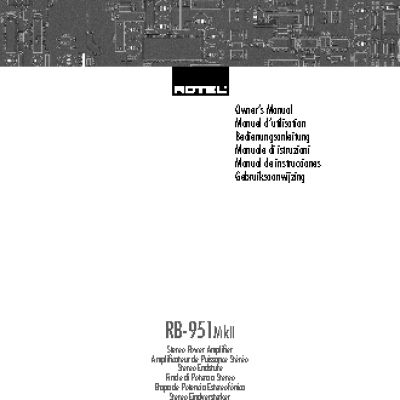 ROTEL RB951 mk II