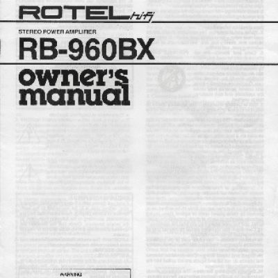 ROTEL RB960BX