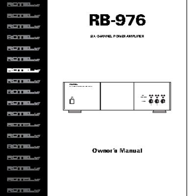 ROTEL RB976