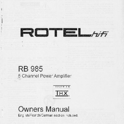 ROTEL RB985