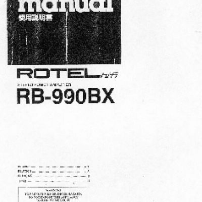 ROTEL RB990BX