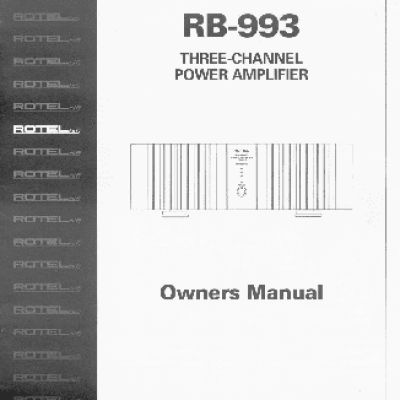 ROTEL RB993