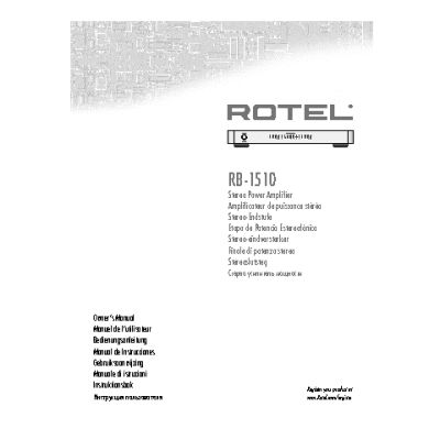ROTEL RB-1510