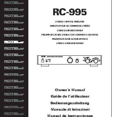 ROTEL RC995