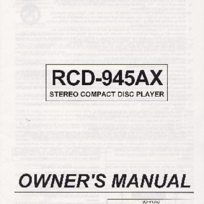 ROTEL RCD945AX
