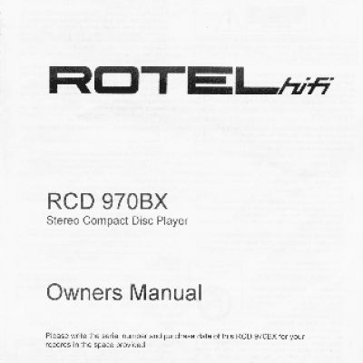 ROTEL RCD970BX