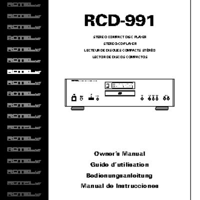 ROTEL RCD991