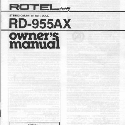 ROTEL RD955AX