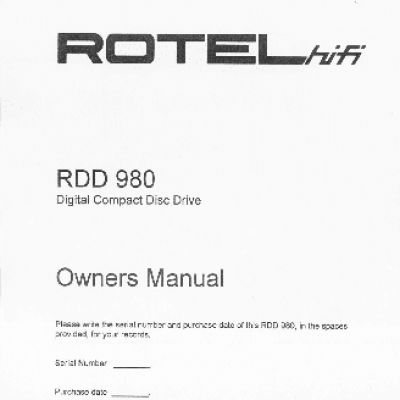 ROTEL RDD980