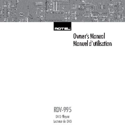 ROTEL RDV995