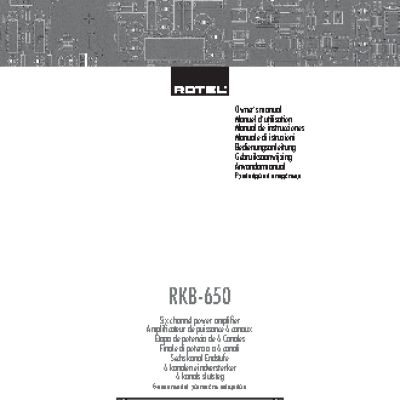 ROTEL RKB-650