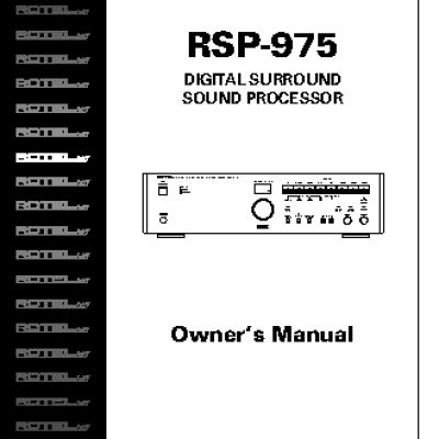 ROTEL RSP975