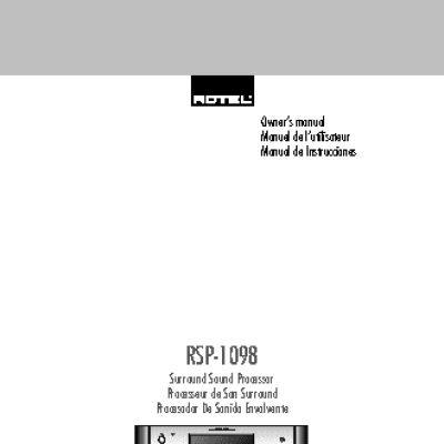 ROTEL RSP-1098
