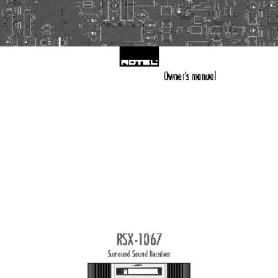 ROTEL RSX-1067