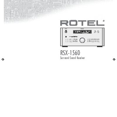 ROTEL RSX-1560