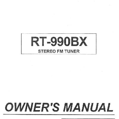 ROTEL RT990BX