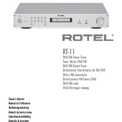 ROTEL RT-11 V2