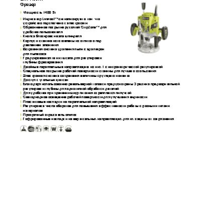 RYOBI ERT1400RV