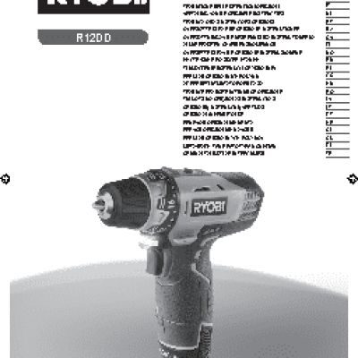 RYOBI R12DD-LL13S (3001802)