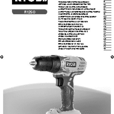 RYOBI R12SD-L13G