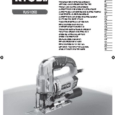 RYOBI RJS1050K