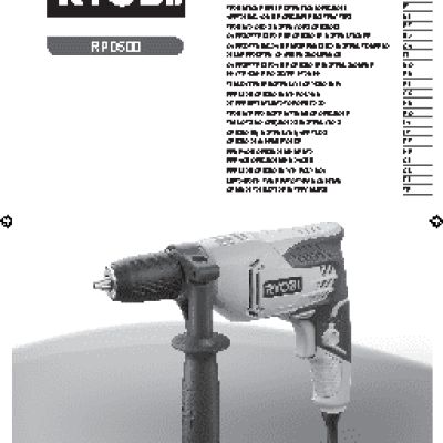 RYOBI RPD500-G (3001832)