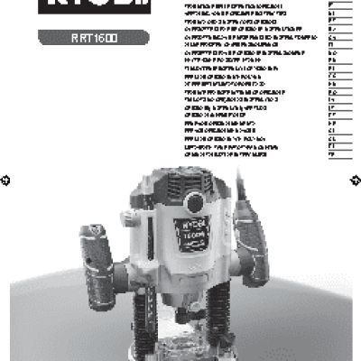 RYOBI RRT1600-K (3002421)