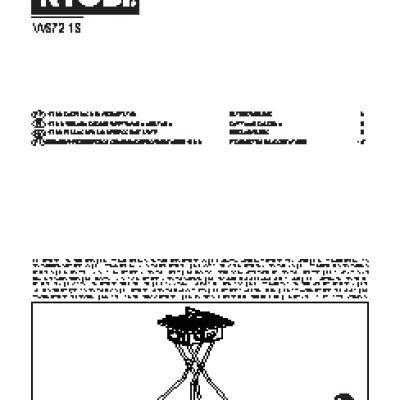 RYOBI WS721S (3002020)