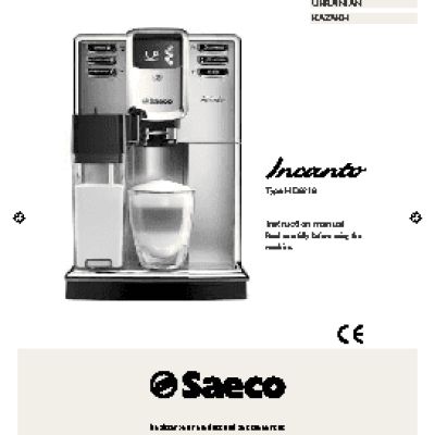 SAECO HD 8918/09 Incanto