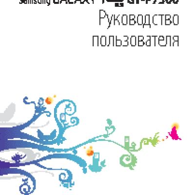 SAMSUNG Galaxy Tab (8.9, 3G) (GT-P7300/M16)