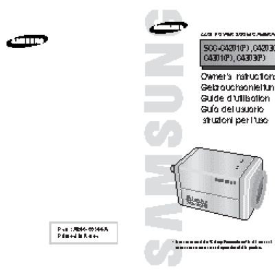SAMSUNG SCC-C4201P