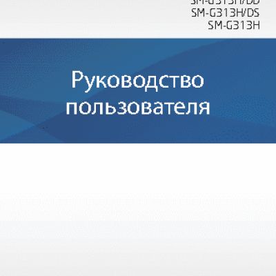 SAMSUNG GALAXY Ace 4 Lite (SM-G313H)