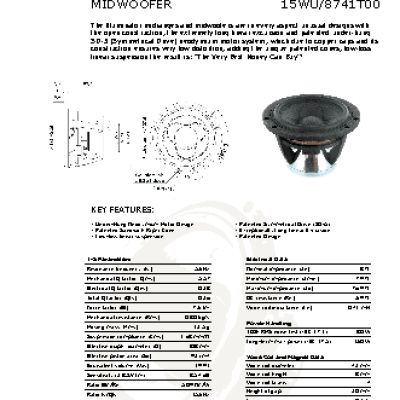SCANSPEAK 15WU/8741T00