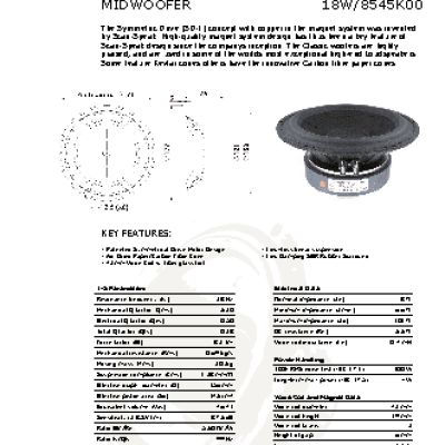 SCANSPEAK 18W/8545K00