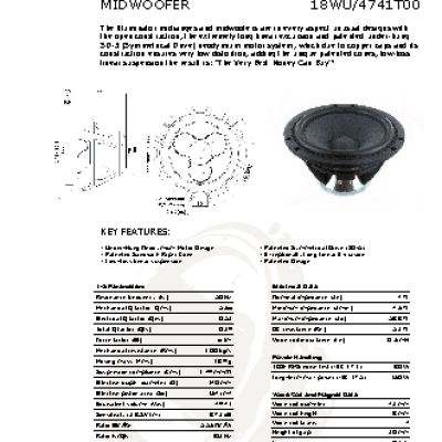 SCANSPEAK 18WU/4741T00