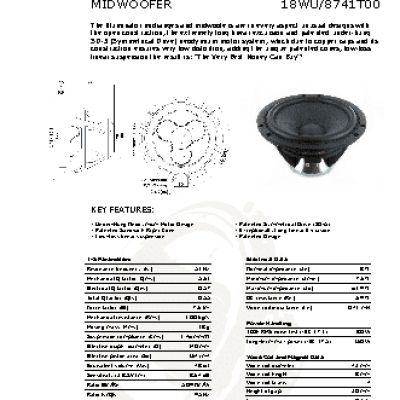 SCANSPEAK 18WU/8741T00