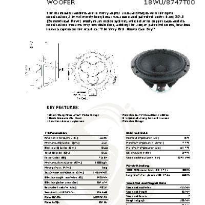 SCANSPEAK 18WU/8747T00
