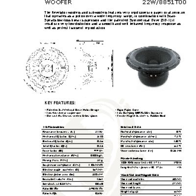 SCANSPEAK 22W/8851T00