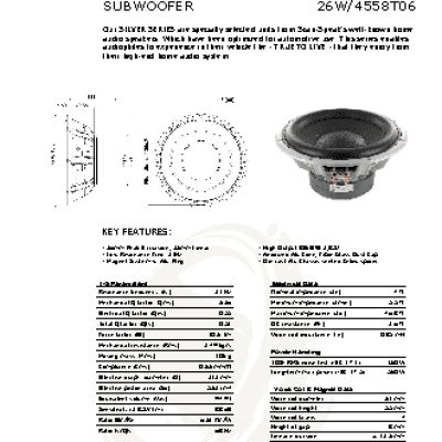 SCANSPEAK 26W/4558T06
