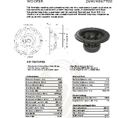 SCANSPEAK 26W/4867T00