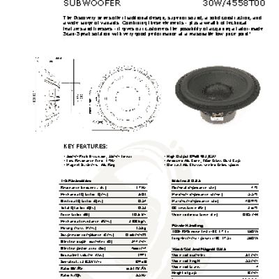 SCANSPEAK 30W/4558T00