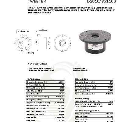 SCANSPEAK D2010/851100
