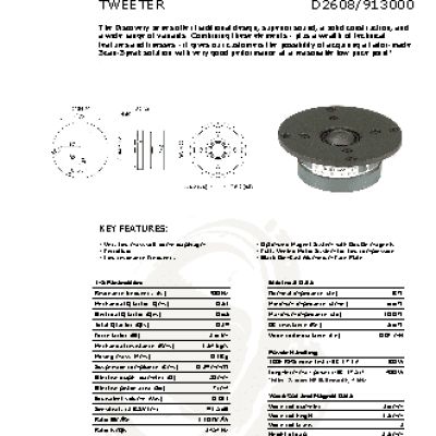SCANSPEAK D2608/913000