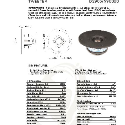 SCANSPEAK D2905/990000