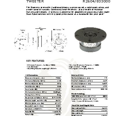SCANSPEAK R2604/833000