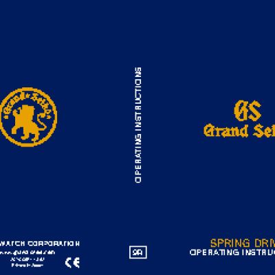 SEIKO 9R65 (Grand Seiko Spring Drive)