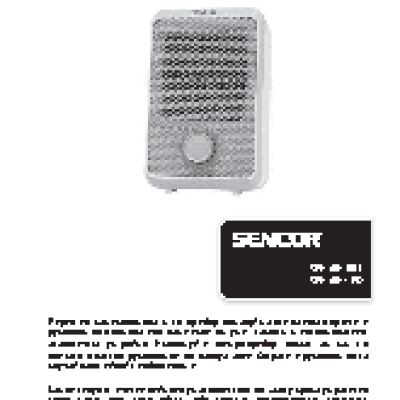SENCOR SFH 6011RD