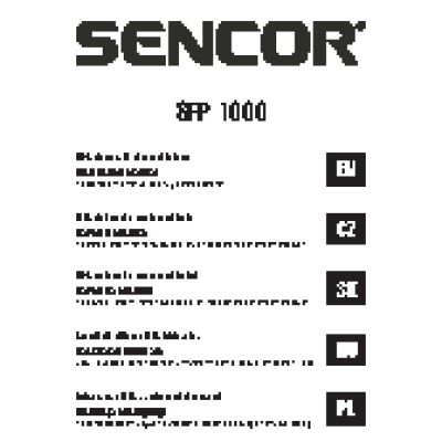 SENCOR SFP 1000
