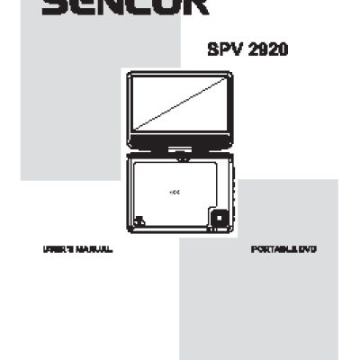 SENCOR SPV 2920