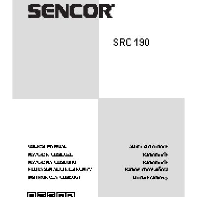 SENCOR SRC 190 OR